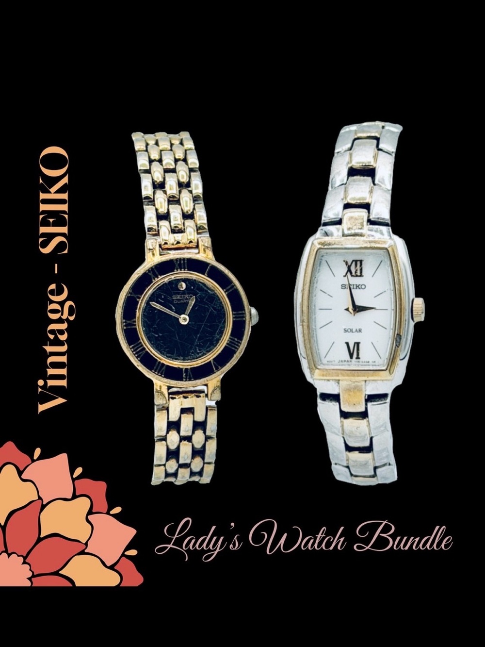2 For Less Than The Price Of 1 - Untested Women’s Seiko Watches